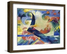 Broken Forms, 1914-Franz Marc-Framed Giclee Print