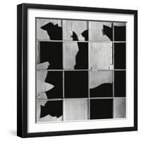 Broken Glass and Window, c. 1970-Brett Weston-Framed Photographic Print
