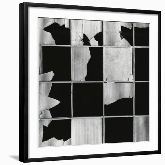 Broken Glass and Window, c. 1970-Brett Weston-Framed Photographic Print