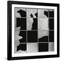 Broken Glass and Window, c. 1970-Brett Weston-Framed Photographic Print