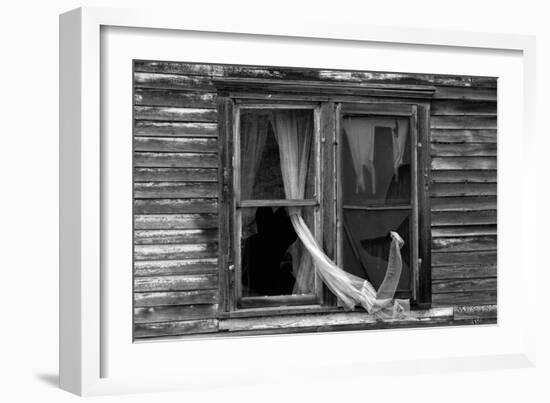 Broken Glass in Window-Rip Smith-Framed Photographic Print