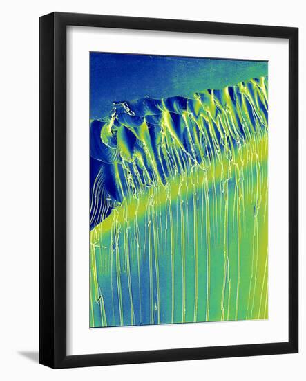 Broken Glass, SEM-Susumu Nishinaga-Framed Photographic Print