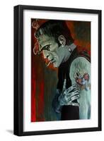 Broken Hearted-Mike Bell-Framed Art Print