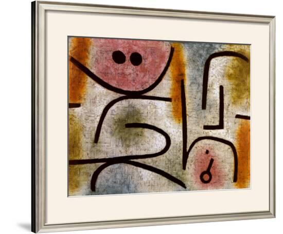 Broken Key, c.1938-Paul Klee-Framed Art Print