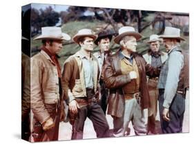 BROKEN LANCE, 1954 directed by EDWARD DMYTRYK Robert Wagner, Hugh O'Brian, Earl Holliman, Spencer T-null-Stretched Canvas