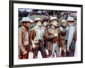 BROKEN LANCE, 1954 directed by EDWARD DMYTRYK Robert Wagner, Hugh O'Brian, Earl Holliman, Spencer T-null-Framed Photo