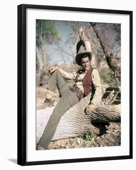 BROKEN LANCE, 1954 directed by EDWARD DMYTRYK Robert Wagner (photo)-null-Framed Photo