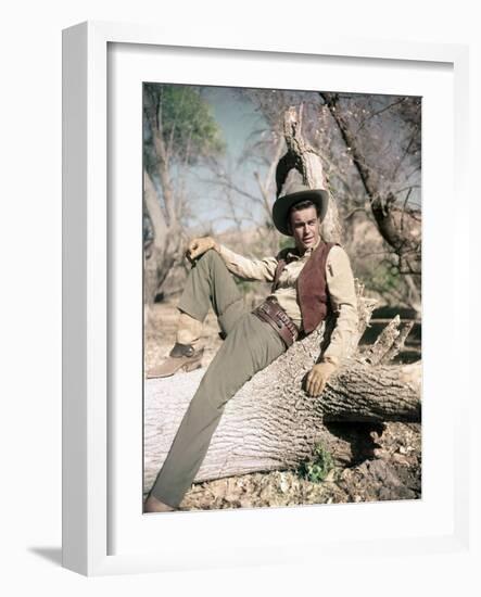 BROKEN LANCE, 1954 directed by EDWARD DMYTRYK Robert Wagner (photo)-null-Framed Photo