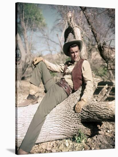 BROKEN LANCE, 1954 directed by EDWARD DMYTRYK Robert Wagner (photo)-null-Stretched Canvas