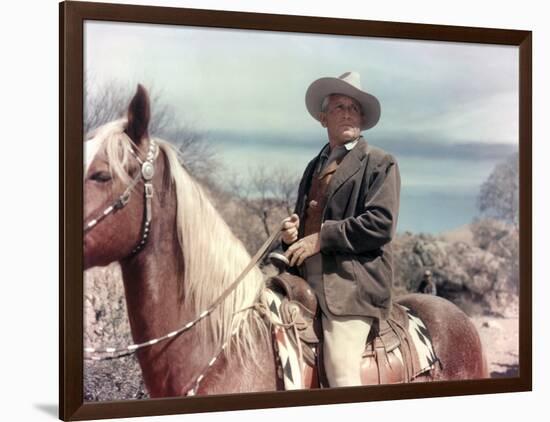 BROKEN LANCE, 1954 directed by EDWARD DMYTRYK Spencer Tracy (photo)-null-Framed Photo