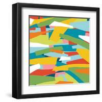 Broken Landscape One-Jan Weiss-Framed Art Print