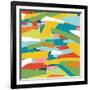 Broken Landscape One-Jan Weiss-Framed Art Print