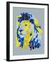 Broken Lion-null-Framed Giclee Print