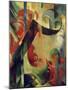 Broken Shapes-Franz Marc-Mounted Giclee Print