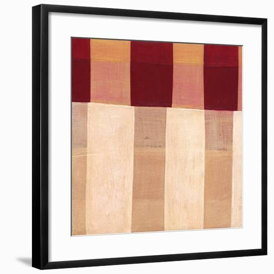 Broken Stripes 1-Laura Nugent-Framed Art Print