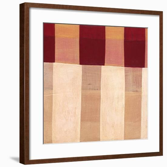 Broken Stripes 1-Laura Nugent-Framed Art Print