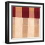 Broken Stripes 1-Laura Nugent-Framed Art Print