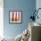 Broken Stripes 2-Laura Nugent-Framed Art Print displayed on a wall