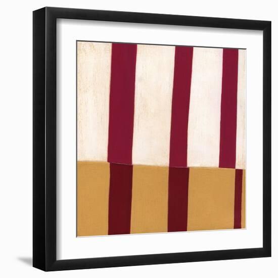 Broken Stripes 2-Laura Nugent-Framed Art Print