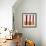 Broken Stripes 2-Laura Nugent-Framed Art Print displayed on a wall