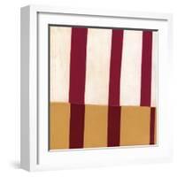 Broken Stripes 2-Laura Nugent-Framed Art Print