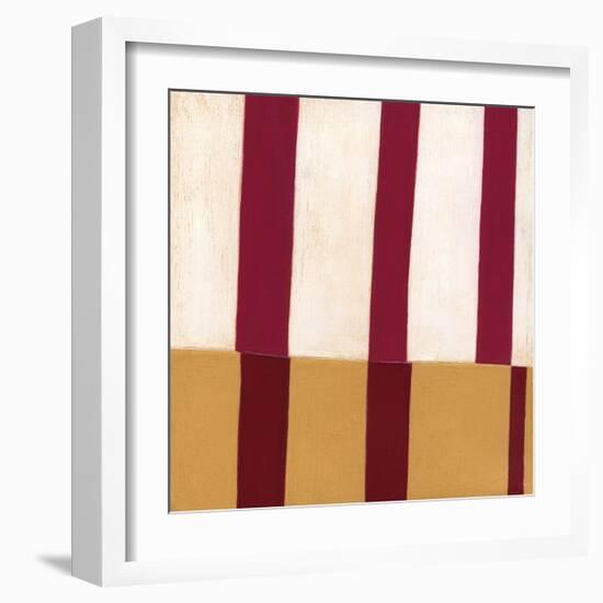 Broken Stripes 2-Laura Nugent-Framed Art Print