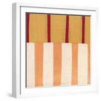 Broken Stripes 3-Laura Nugent-Framed Art Print