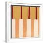 Broken Stripes 3-Laura Nugent-Framed Art Print