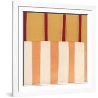 Broken Stripes 3-Laura Nugent-Framed Art Print