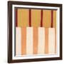 Broken Stripes 3-Laura Nugent-Framed Art Print