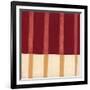 Broken Stripes 4-Laura Nugent-Framed Art Print