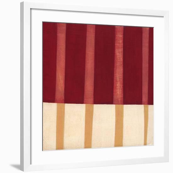 Broken Stripes 4-Laura Nugent-Framed Art Print