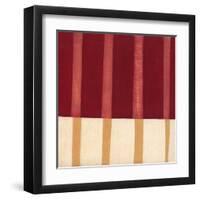 Broken Stripes 4-Laura Nugent-Framed Art Print