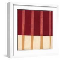 Broken Stripes 4-Laura Nugent-Framed Art Print