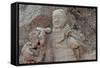 Broken Terracotta Soldier at Qin Shi Huangdi Tomb-null-Framed Stretched Canvas