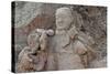 Broken Terracotta Soldier at Qin Shi Huangdi Tomb-null-Stretched Canvas