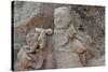 Broken Terracotta Soldier at Qin Shi Huangdi Tomb-null-Stretched Canvas