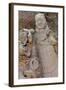 Broken Terracotta Soldier at Qin Shi Huangdi Tomb-null-Framed Photographic Print