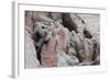 Broken Terracotta Soldiers at Qin Shi Huangdi Tomb-null-Framed Photographic Print