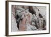 Broken Terracotta Soldiers at Qin Shi Huangdi Tomb-null-Framed Photographic Print