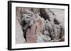 Broken Terracotta Soldiers at Qin Shi Huangdi Tomb-null-Framed Photographic Print