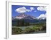 Broken Top Mountain & Sparks Lake-Steve Terrill-Framed Photographic Print