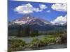 Broken Top Mountain & Sparks Lake-Steve Terrill-Mounted Photographic Print