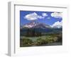 Broken Top Mountain & Sparks Lake-Steve Terrill-Framed Photographic Print