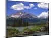 Broken Top Mountain & Sparks Lake-Steve Terrill-Mounted Photographic Print