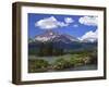 Broken Top Mountain & Sparks Lake-Steve Terrill-Framed Photographic Print