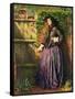 Broken Vows, 1857-Philip Hermogenes Calderon-Framed Stretched Canvas