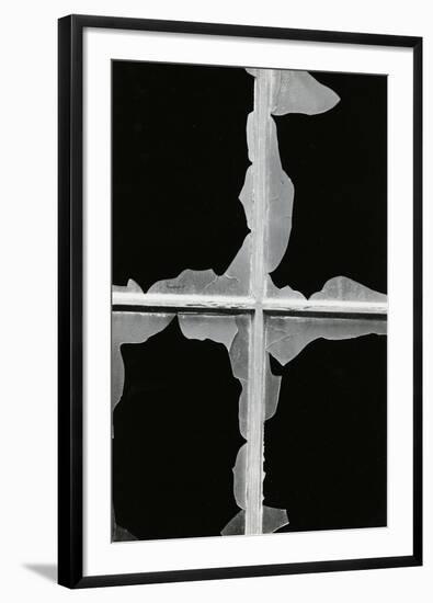 Broken Window, 1971-Brett Weston-Framed Photographic Print