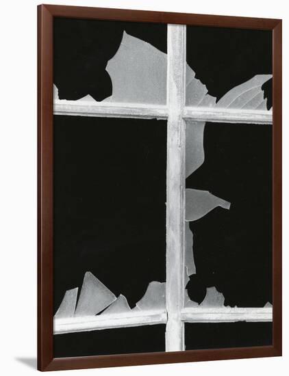 Broken Window, 1971-Brett Weston-Framed Photographic Print