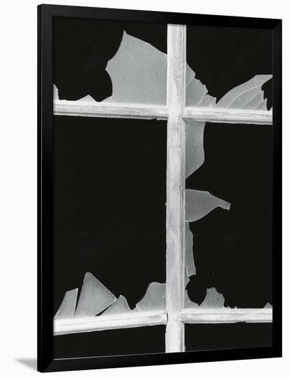 Broken Window, 1971-Brett Weston-Framed Photographic Print